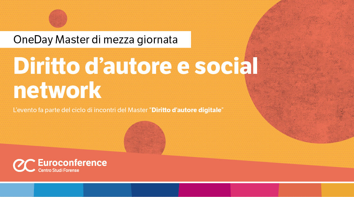 Immagine Diritto d'autore e social network | Euroconference